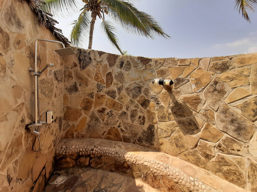Souly Eco Lodge Dusche
