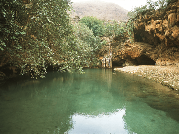 dhofar ain sahnout spring