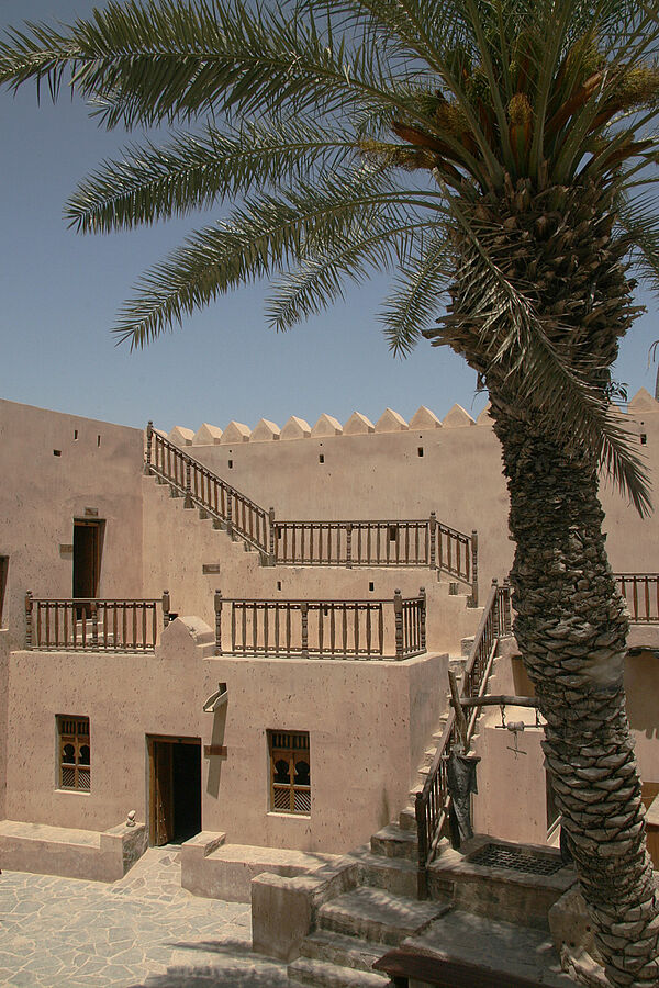 Taqah Fort Innenhof