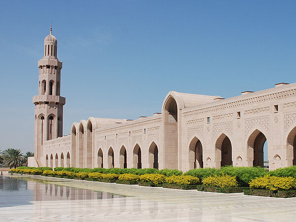 Sultan Qaboos Moschee Muscat