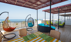 Lana Villa Dachterrasse