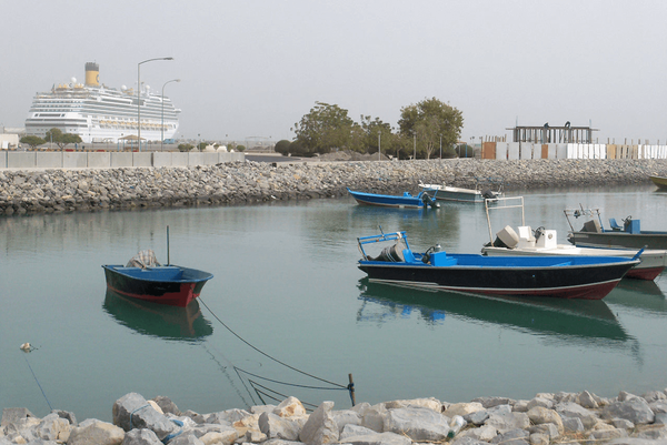 Musandam khasab hafen