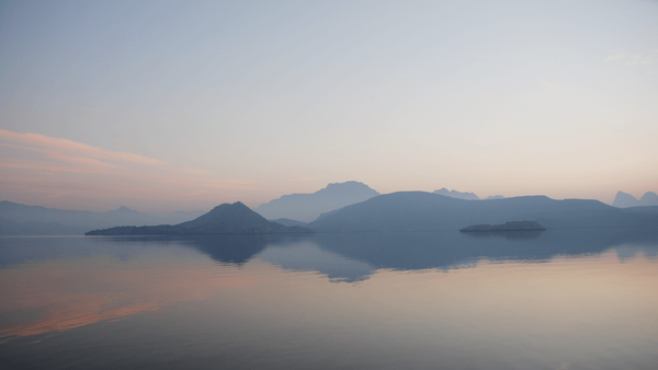 Sunrise in Khor Shimm, Musandam