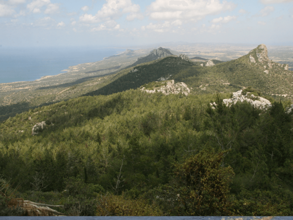 Blick über die Karpaz Halbinsel