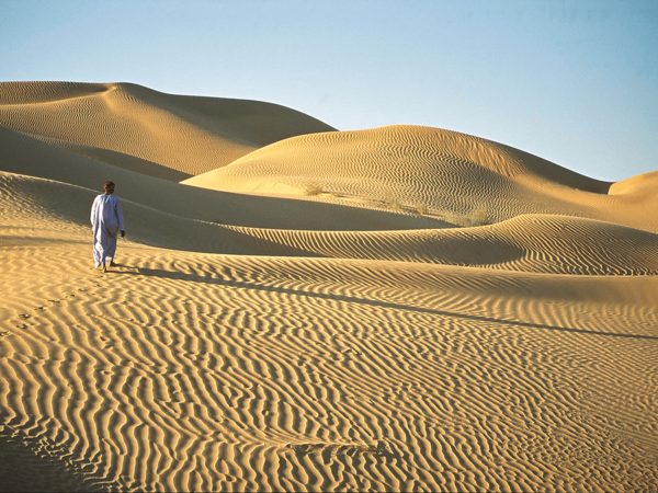 Sand dunes of the Rub Al-Khali 