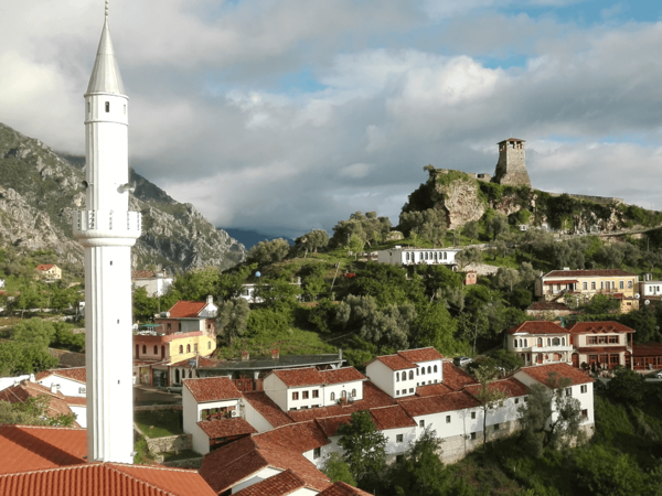 Kruja Altstadt und Festung Albanien Rundreise