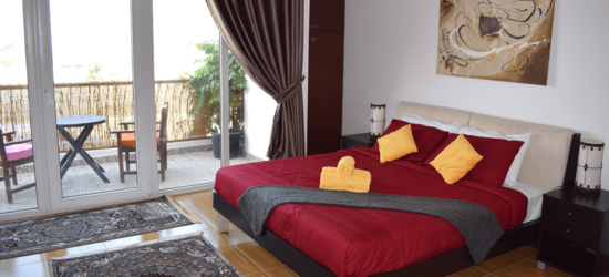 Lana Villa Zimmer mit balkon und Meerblick