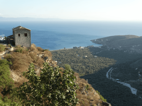 Küste Mittelmeer Albanien Qeparo Baden