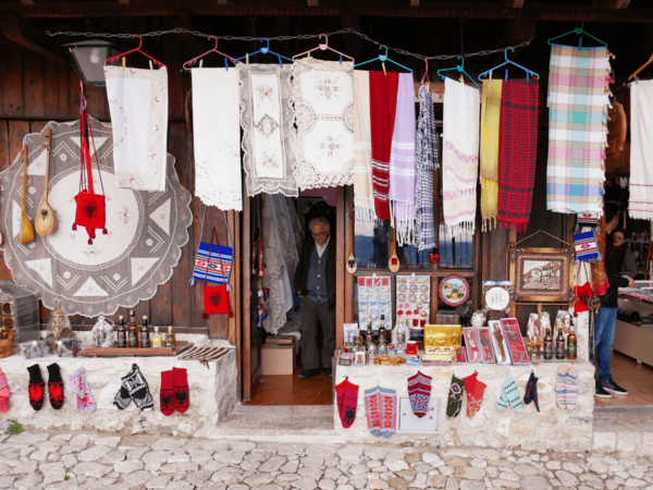 Albanien Rundreise Türkischer Bazar in Kruja