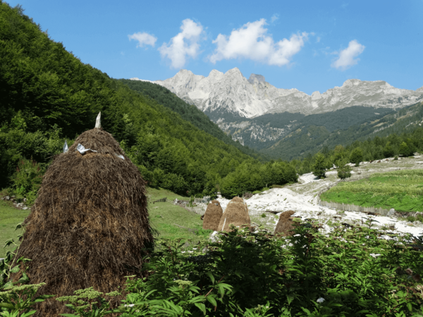 Valbona Nationalpark Albanien Berge