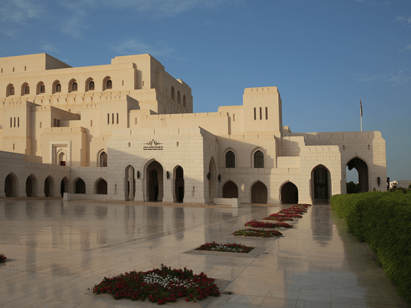 The Royal Opera House in Muscat, Oman