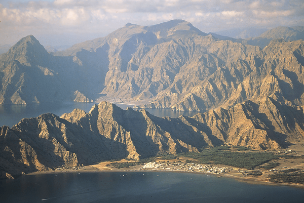 musandam peninsulaaerial view