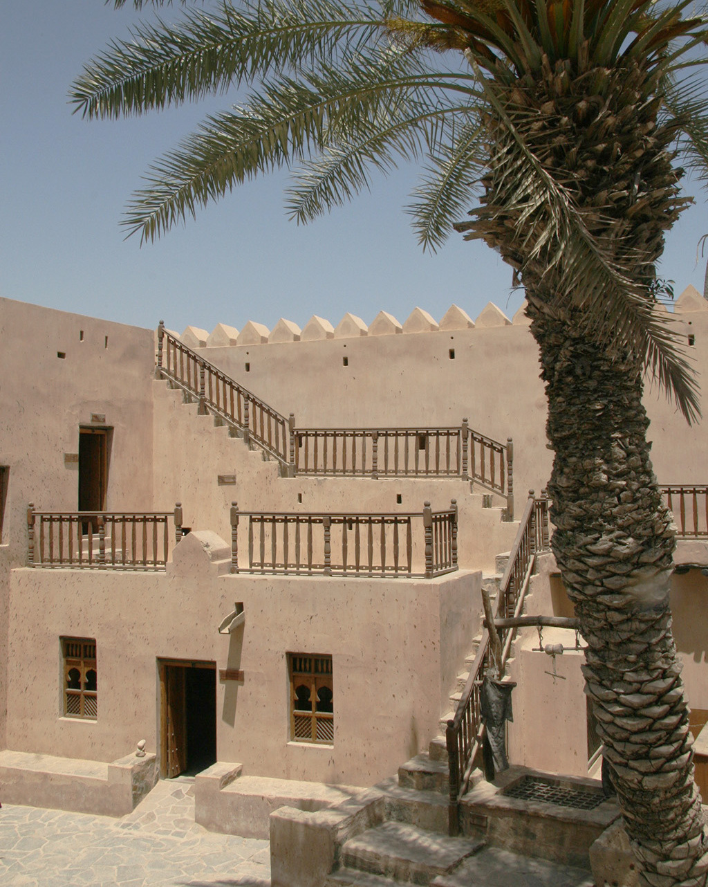 Inner courtyard of Taqah fort