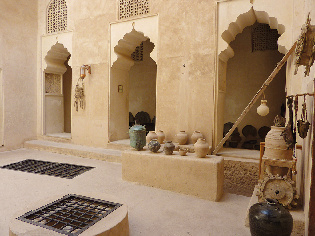 Courtyard of Jabreen castle
