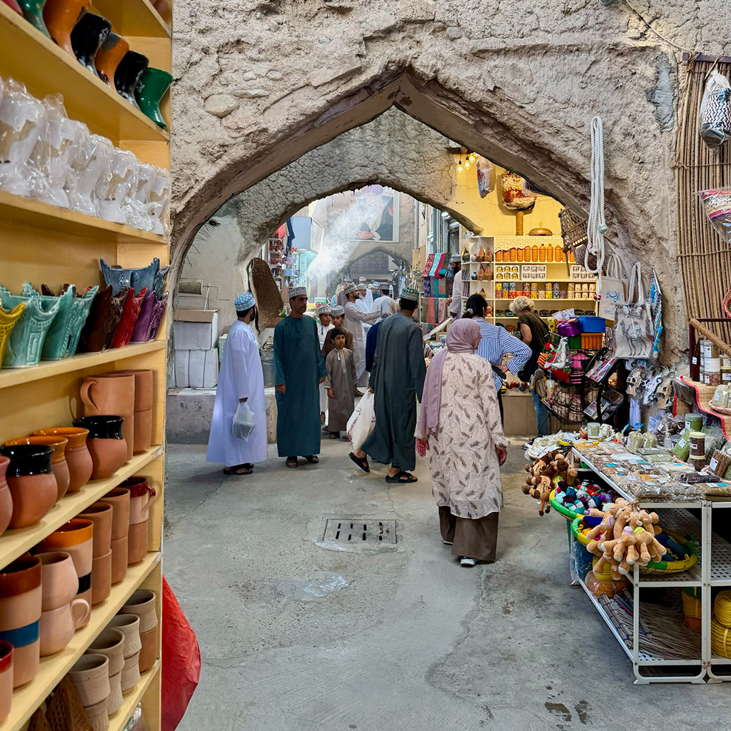 Der alte Souk von Nizwa